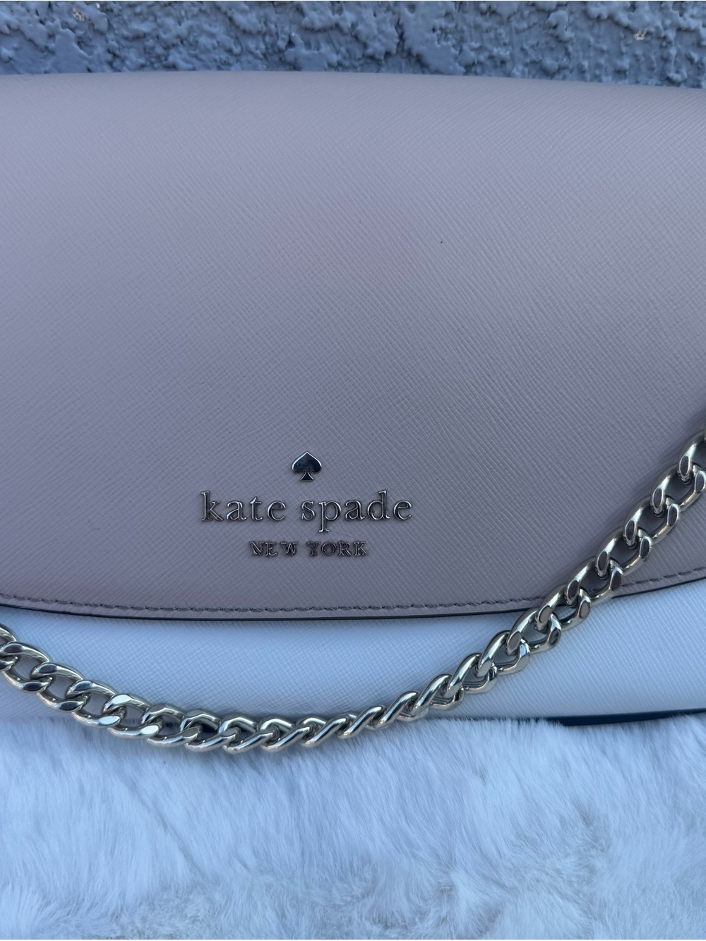 kate spade Taupe & Cream Two-Tone Crossbody Bag - Picture 16 of 16